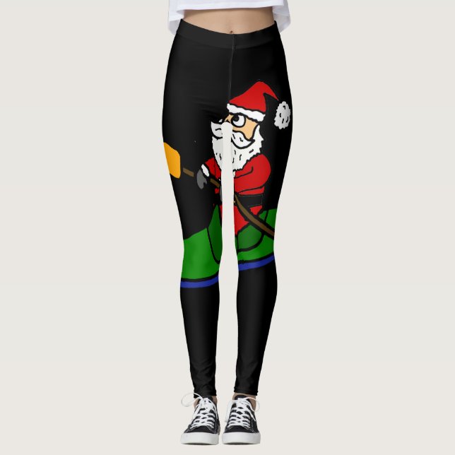 Leggings Funny Personalizado de Navidades de Santa Claus Ka (Anverso)