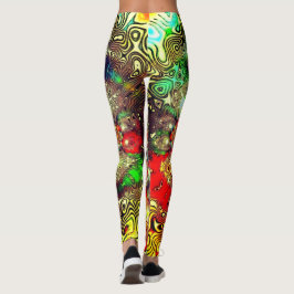 Leggings "Furia caleidoscópica"