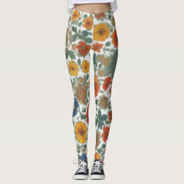 Leggings Fusión alpina: un patrón bávaro