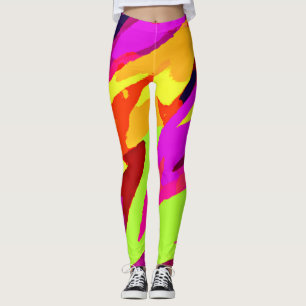 Leggings Fusión de arte cromático