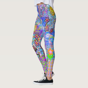 Leggings Fusión del cerebro de la onda de vapor