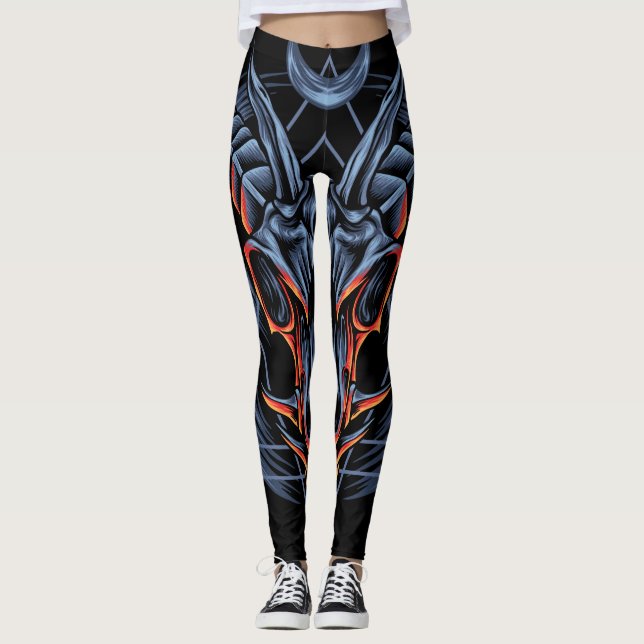 Leggings Fusión gráfica (Anverso)