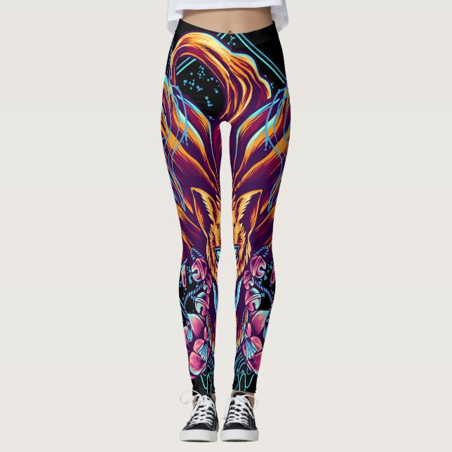 Leggings Fusión Gráfica (Anverso)