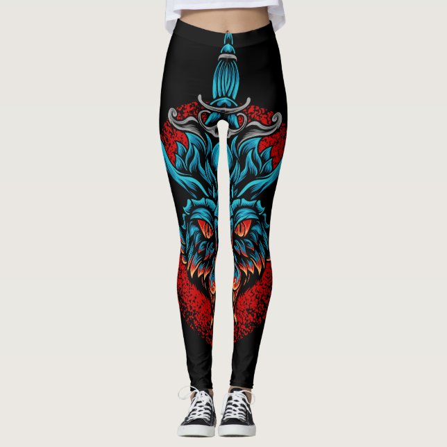 Leggings Fusión Gráfica (Anverso)