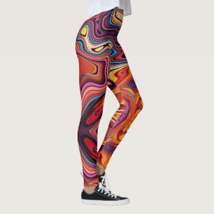 Leggings Fusión volcánica