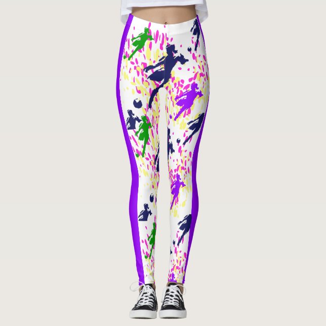 LEGGINGS FÚTBOL DE MUJERES (Anverso)