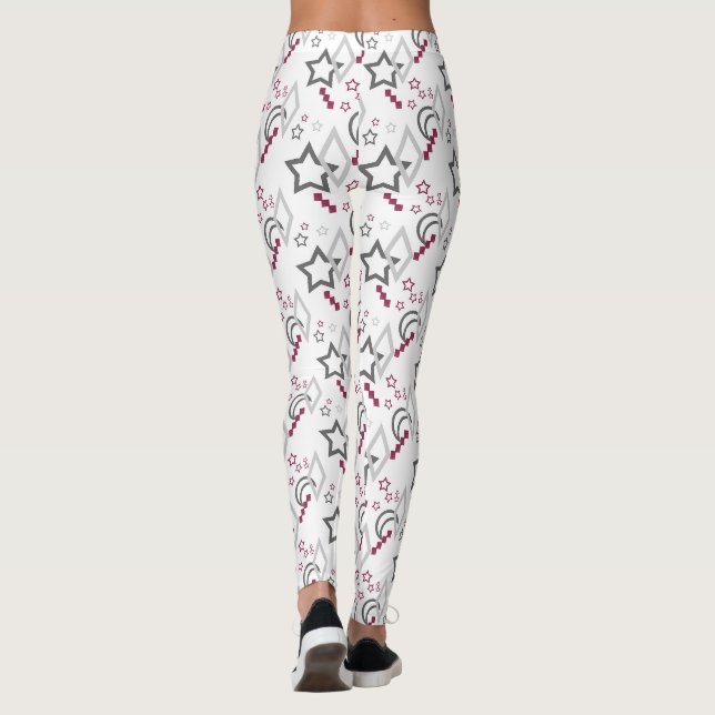 Leggings FuzzyFoxArt (Reverso)