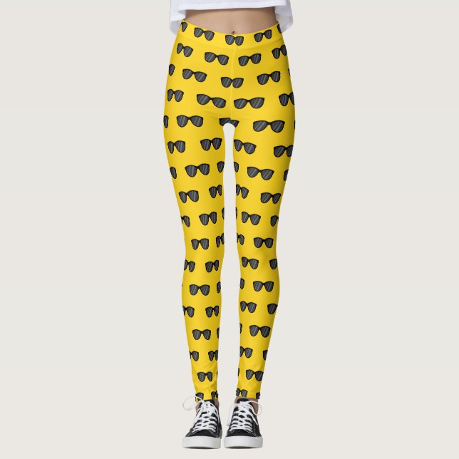 Leggings Gafas de sol de Personalizado Guay (Anverso)