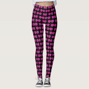 Leggings Gafas de sol rosadas