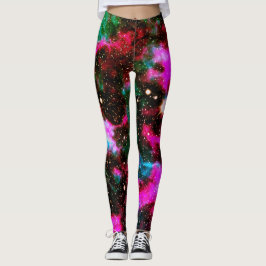 Leggings Gafas de yoga Neon Pink Green