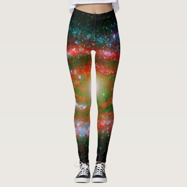 Leggings Galaxia Andromeda de la NASA (Anverso)