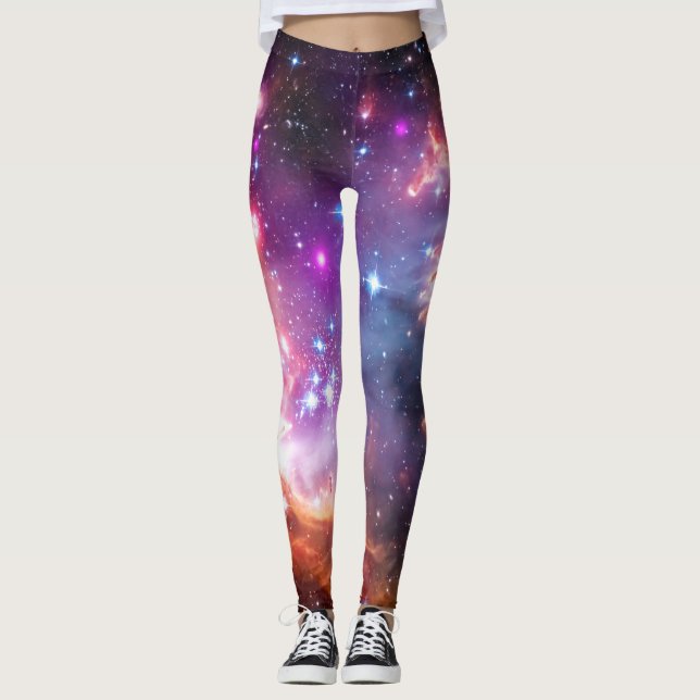 Leggings Galaxia angelical de Falln (Anverso)