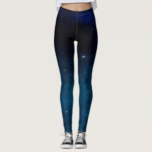 Leggings Galaxia azul oscuro