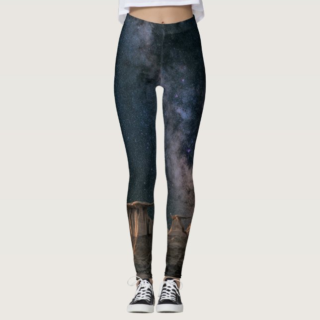 Leggings Galaxia colorida (Anverso)
