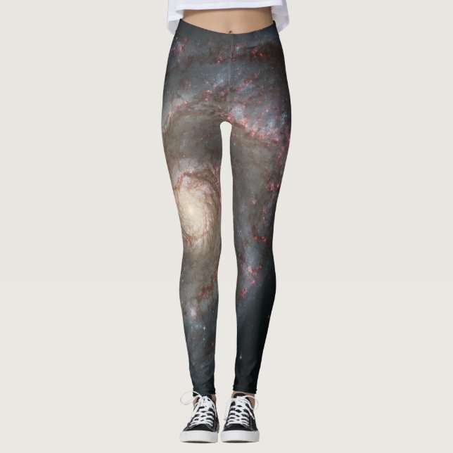 Leggings Galaxia con remolinos (espacio) (universo) (Messie (Anverso)