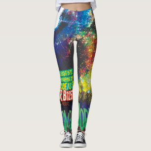 Leggings Galaxia de Horrores de Halloween en el mundo zombi