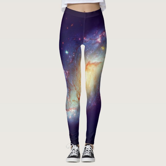 Leggings Galaxia de la vía láctea (Anverso)