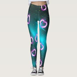 Leggings Galaxia del corazón