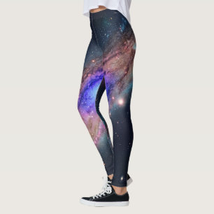 Leggings Galaxia Espiral Luminosa Cosmos