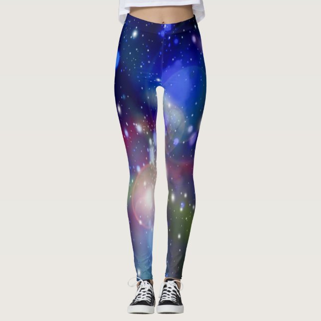 Leggings Galaxia moderna #24 (Anverso)