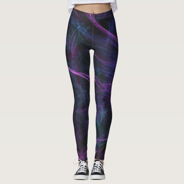 Leggings Galaxia nea (Anverso)