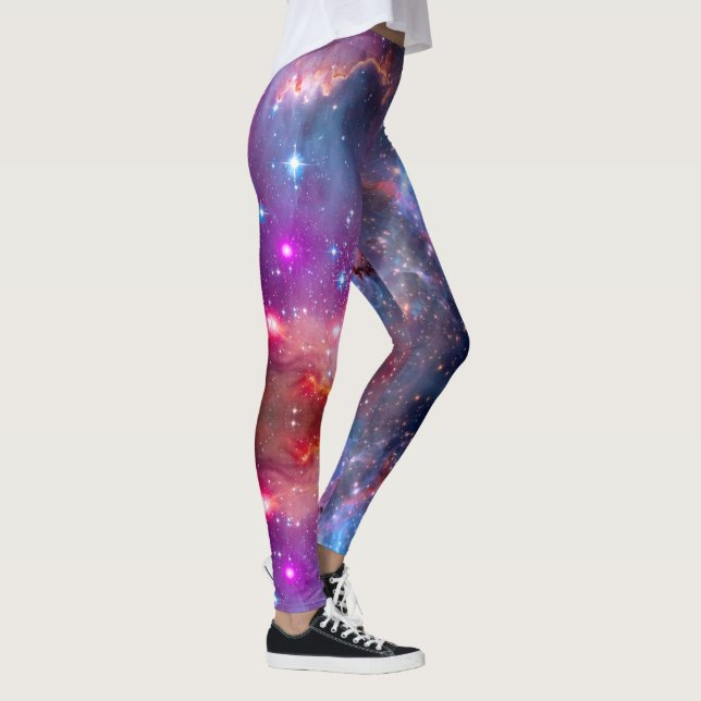Leggings Galaxia súper colorida (Derecha)