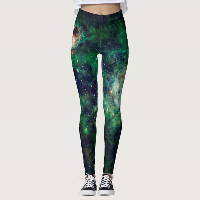 Leggings galaxia Vía Láctea Espacio Cósmico (Anverso)