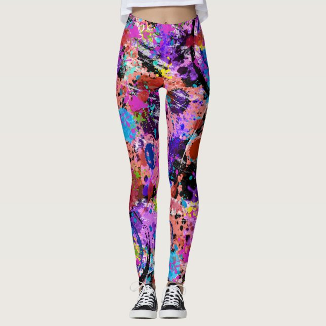 Leggings Galaxy Graffiti (Anverso)