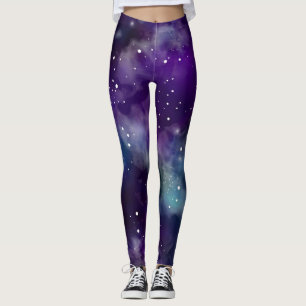 Leggings Galaxy Star Universe Arte Celestial