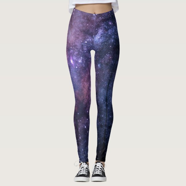 Leggings Galaxy Stars Nocturnos (Anverso)