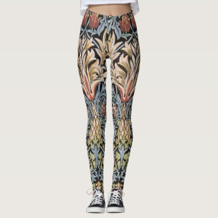 Leggings Galería de copos de Snakeshead de William MorrisHD