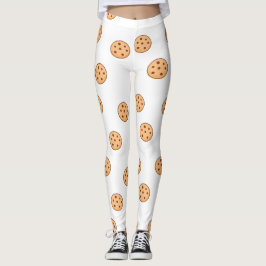 Leggings galletas blancas