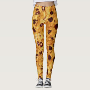 Leggings galletas de microprocesador de chocolate
