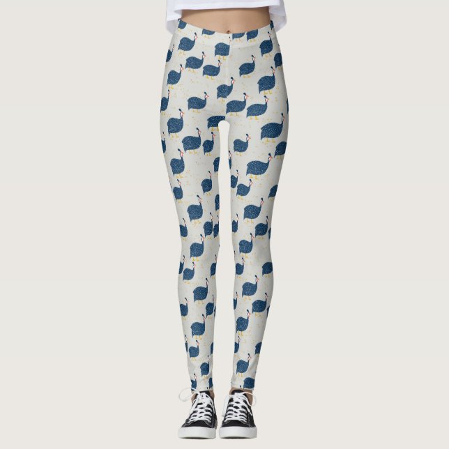 Leggings Gallinas de Guinea (Anverso)