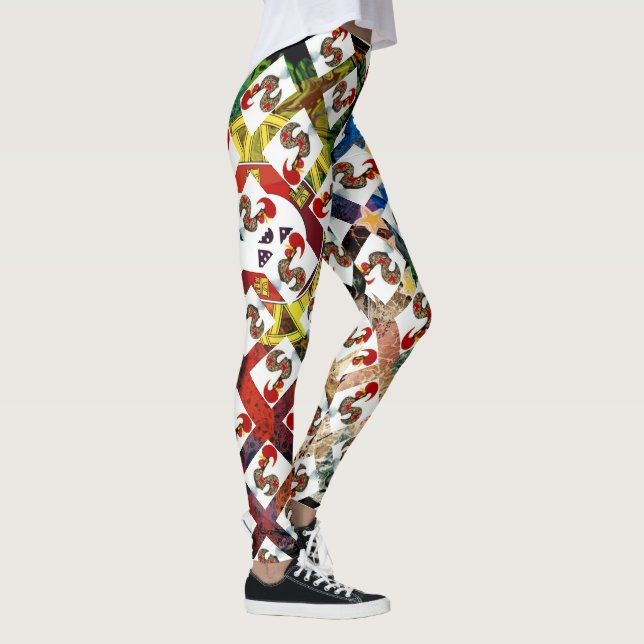 Leggings Galo de Barcelos, Portugal (Derecha)