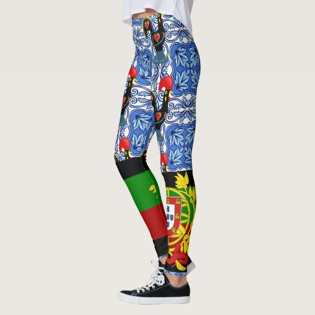 Leggings Galo de Barcelos, Portugal (Izquierda)