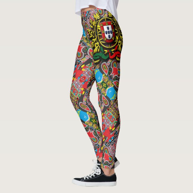 Leggings Galo de Barcelos, Portugal (Izquierda)