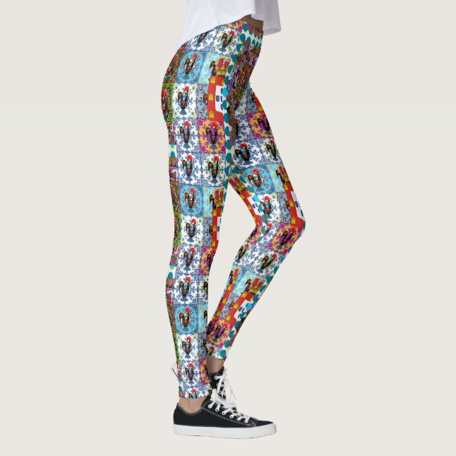 Leggings Galo de Barcelos, Portugal (Derecha)