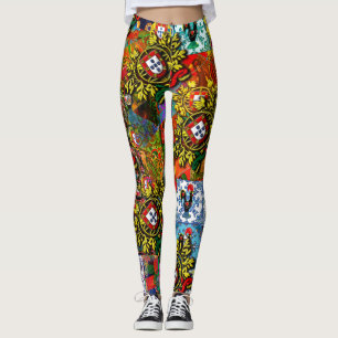 Leggings Galo de Barcelos, Portugal