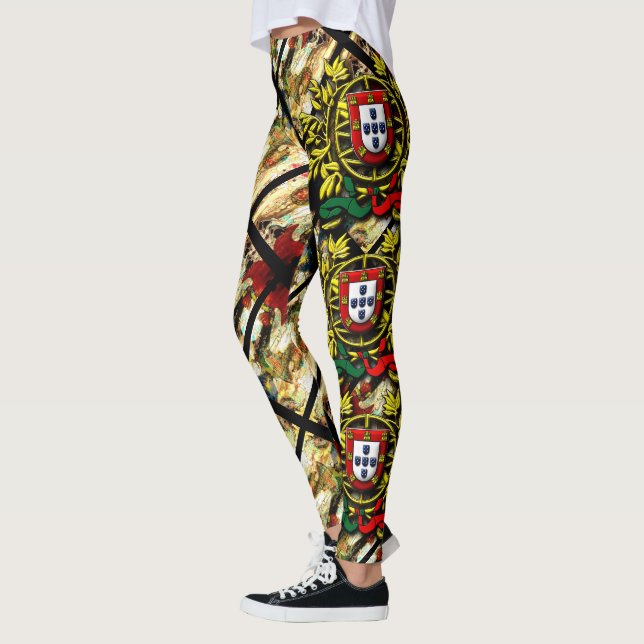 Leggings Galo de Barcelos, Portugal (Izquierda)