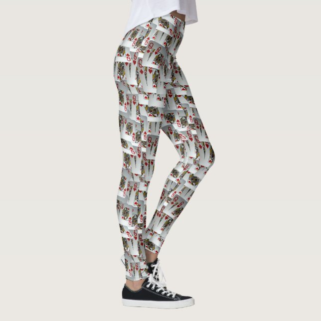 Leggings "Gambita de la reina: Pares dispersos de Pocket Qu (Derecha)
