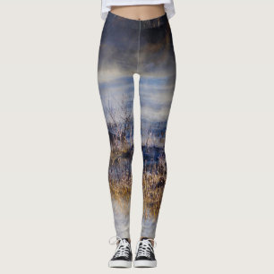 Leggings Gansos que toman una rotura