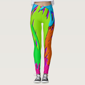 Leggings Garabatos del neón