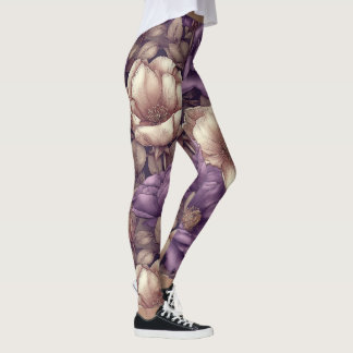 Leggings Gardenias Flor Peso Gardenias Pétalo