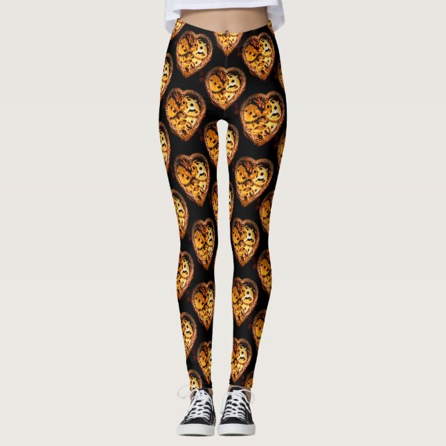 Leggings garrapatas de vapor (Anverso)