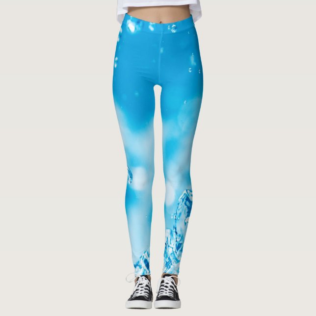 Leggings garras con burbujas de agua (Anverso)
