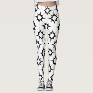 Leggings garras de estrellas geométricas