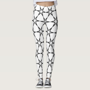 Leggings garras de estrellas geométricas