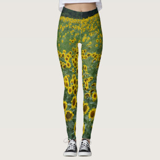 Leggings garras de girasol