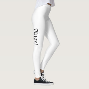 Leggings garras de impresión general de ángel